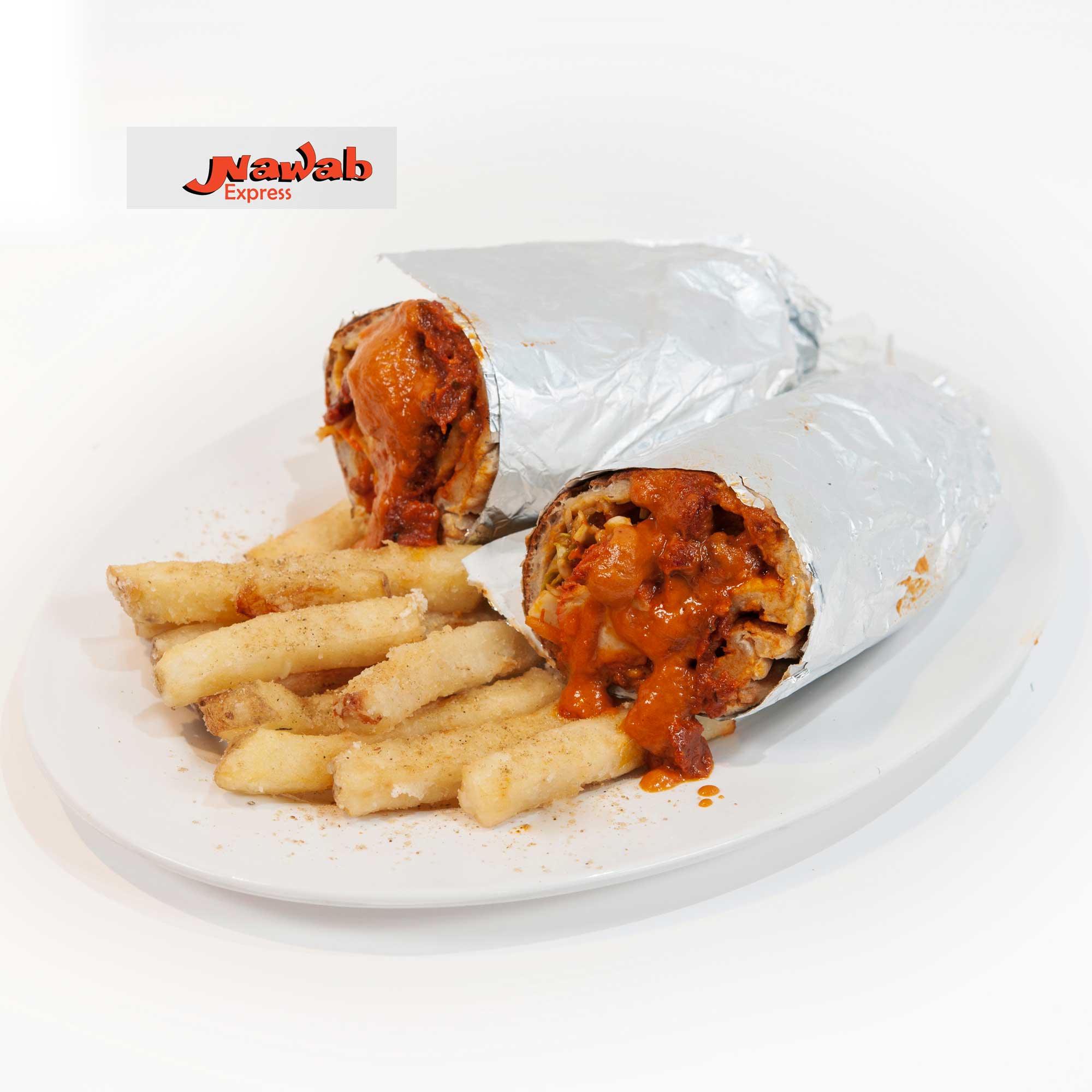 Chicken Naanwich Wrap - Nawab Express on Avenue